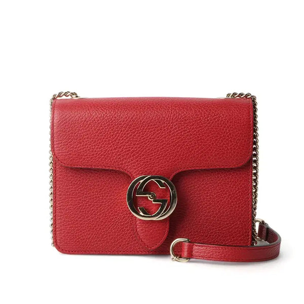 [BUNJANG] Gucci 510304 Interlocking Chain Crossbody Bag / 구찌 510304 인터로킹 체인 크로스백  31811