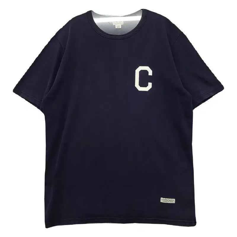 [BUNJANG] Covenant Navy Short Sleeve T-Shirt XL / 커버낫 네이비 반팔티 X-LARGE 40