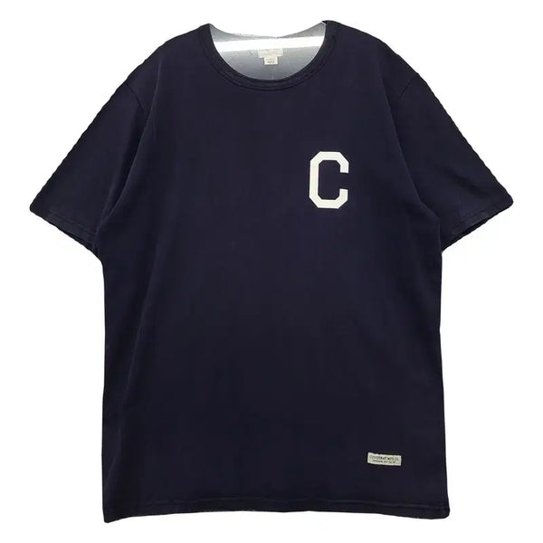 [BUNJANG] Covenant Navy Short Sleeve T-Shirt XL / 커버낫 네이비 반팔티 X-LARGE 40