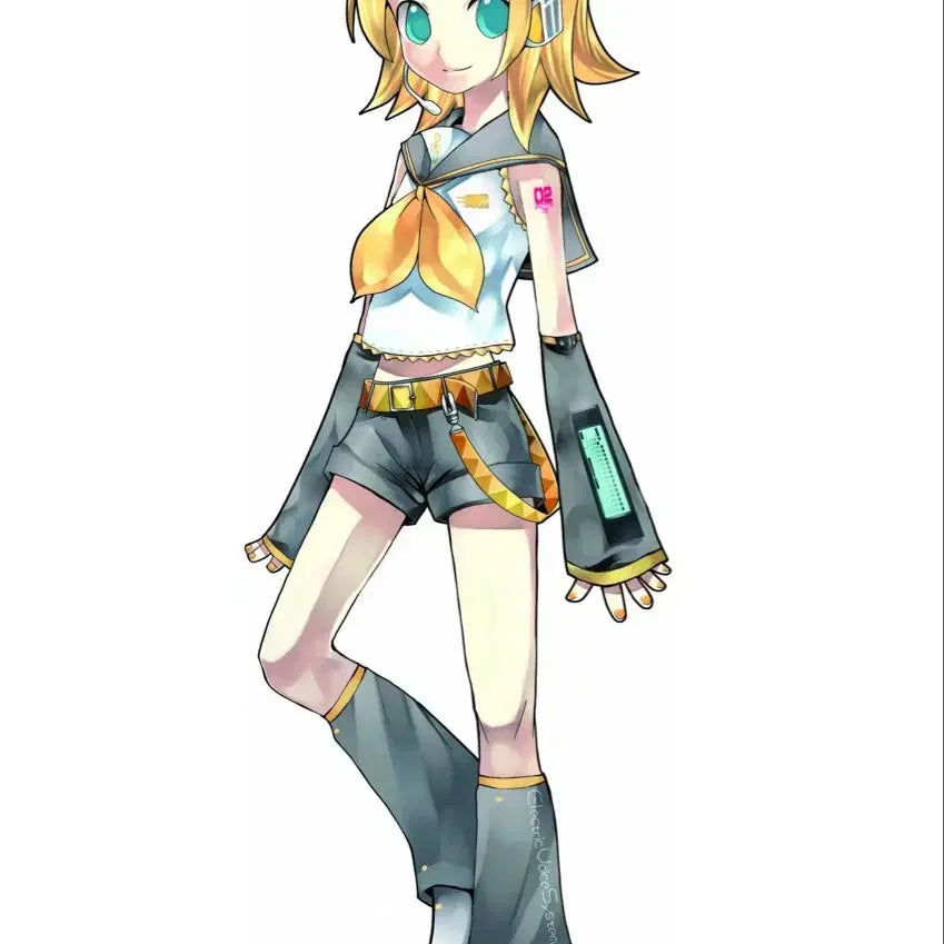 [BUNJANG] Kagamine Rin Original Cosplay Set Size S / 카가미네 린 오리지널 올풀셋 예판