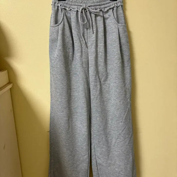 [BUNJANG] Gray Jogger Training Pants / 트레이닝 바지 그레이