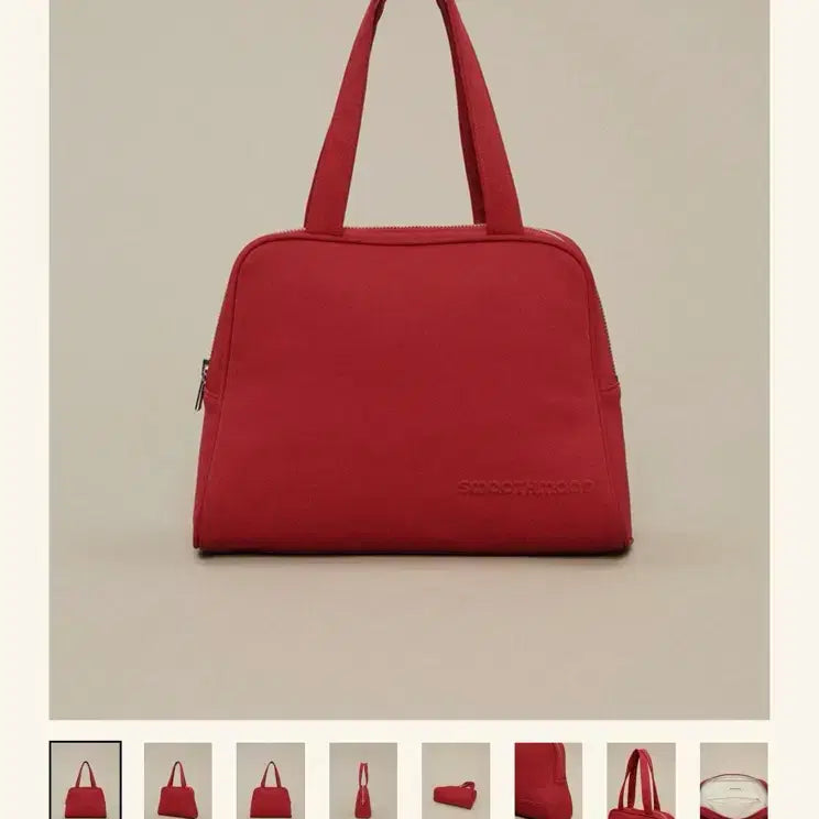 [BUNJANG] Smooth Mood Sissi Tote Red / 스무스무드 시씨 토트백 레드 Sissi Tote red