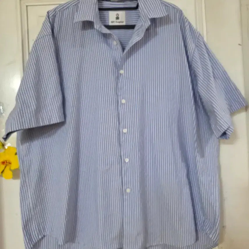 [BUNJANG] Men's Cotton Stripe Pattern Shirt (Big Size) / 여름 시원한 고급스러운 핏이이쁜  면 남방셔츠   빅사이즈
