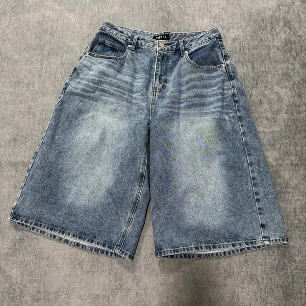 [BUNJANG] L Topi Wide Bermuda Pants / L 토피 와이드 버뮤다 팬츠