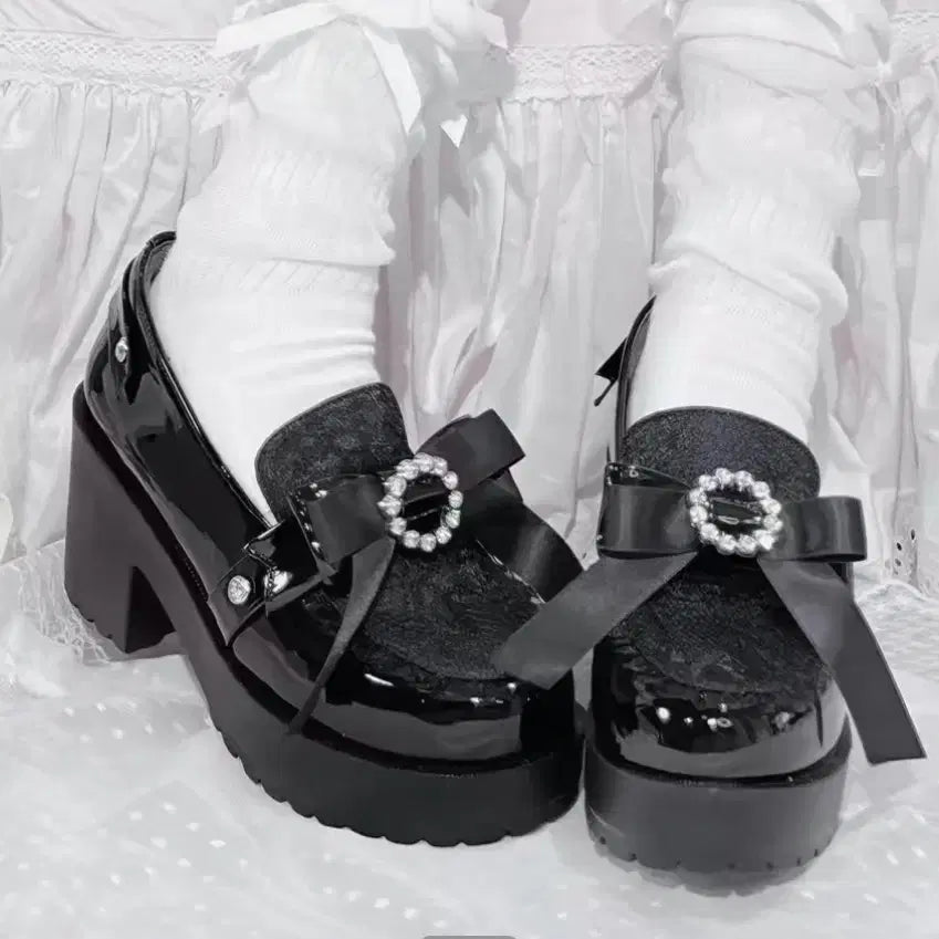 [BUNJANG] Chun-go "Jeon-haksaeng" Jirai-kei Platform Chun-Gup Shoes / 중브 전학생  지뢰계 통굽