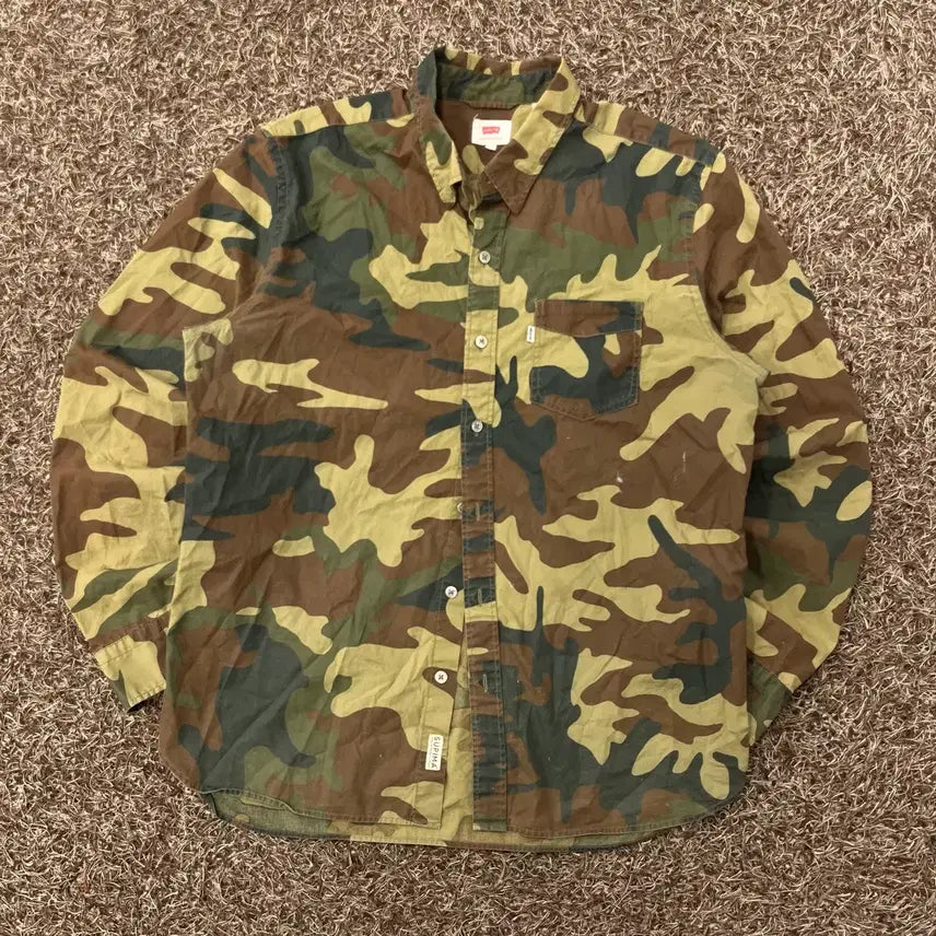 [BUNJANG] Levi's Camouflage Shirt / L 리바이스 카모 셔츠