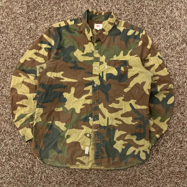 [BUNJANG] Levi's Camouflage Shirt / L 리바이스 카모 셔츠