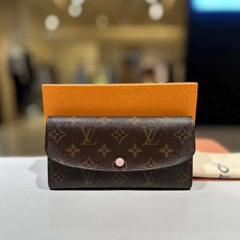 [BUNJANG] Louis Vuitton Emily Long Wallet Pink Monogram M61289 / 루이비통 에밀리 핑크 장지갑 M61289