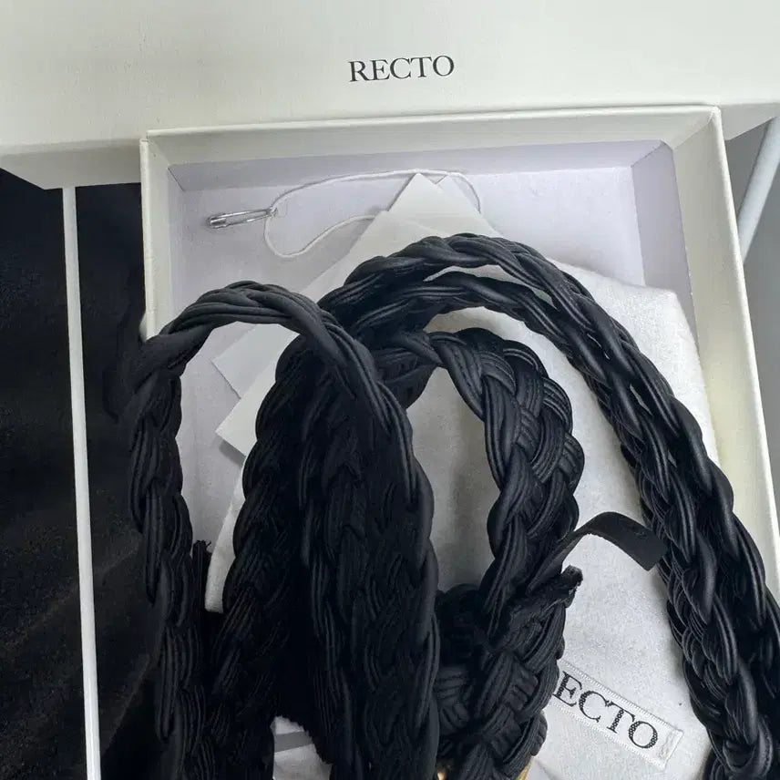 [BUNJANG] Recto Woven Belt / 렉토 위빙벨트