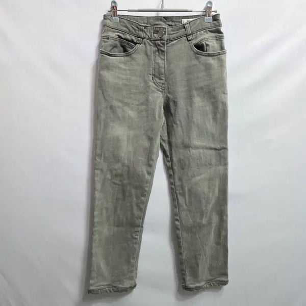 [BUNJANG] SJSJ Light Gray Denim Pants / 한섬 SJSJ 연한 회색 데님 팬츠