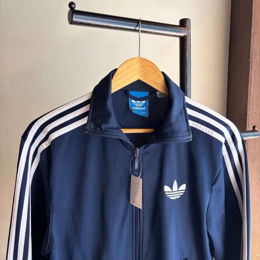 [BUNJANG] Adidas Navy Firebird Track Top Jersey / 17537 - 아디다스 네이비 파이어버드 트랙탑 져지