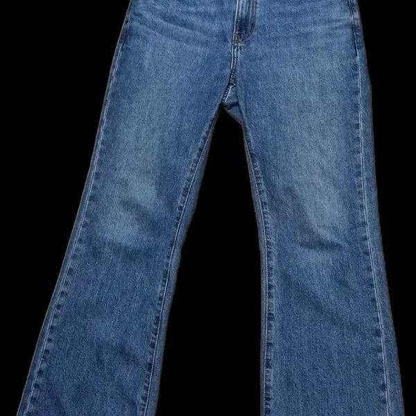 [BUNJANG] Uniqlo x JW Anderson Bootcut Flare Shoe Cut Jeans Medium Wash Denim Size 32 / 유니클로 x JW앤더슨 부츠컷 플레어 슈컷 진 중청 데님 32