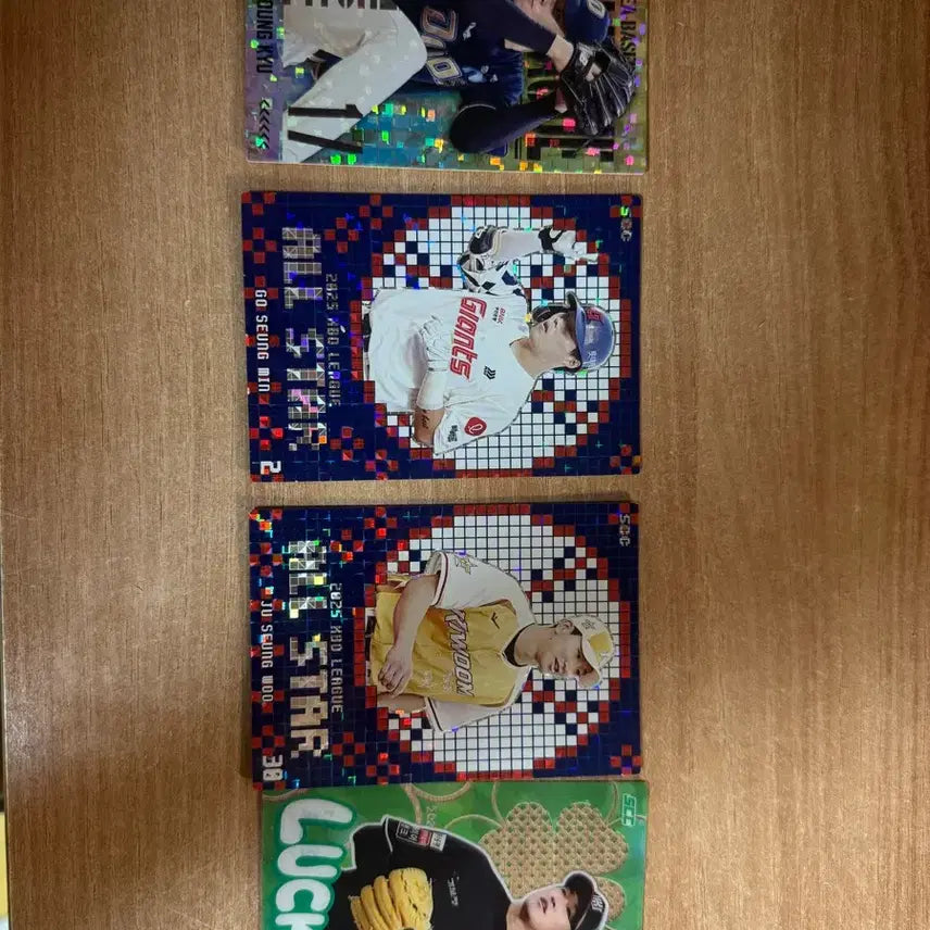 [BUNJANG] KBO All-Star Card Set - Kim Young-gyu, Go Seung-min, Joo Seung-woo, Ko Young-pyo / KBO 올스타 카드 김영규/고승민/주승우/고영표