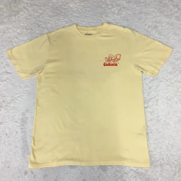 [BUNJANG] Carhartt Back Logo T-Shirt / 칼하트 백로고 반팔티 만원샵 GG17