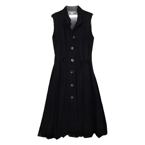[BUNJANG] Botticelli Black Classic Sleeveless Dress / 지 보티첼리 블랙 클래식 민소매 원피스 85-94-155