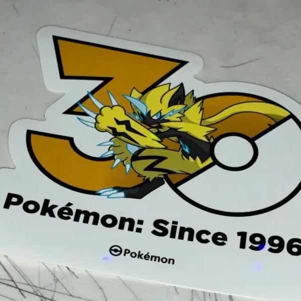 [BUNJANG] Pokemon 30th Anniversary Sticker Zeraora / 포켓몬스터 30주년 스티커 제라오라