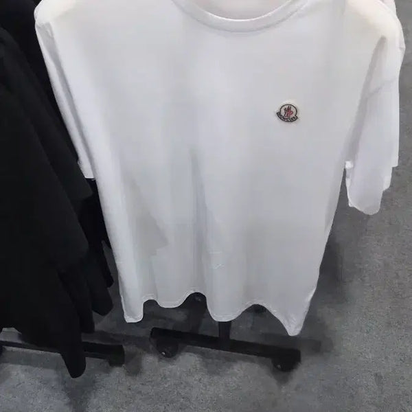 [BUNJANG] Moncler Basic Logo Short Sleeve Shirt / 몽클레어 셔츠