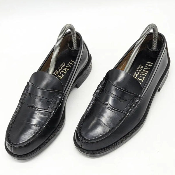 [BUNJANG] Haruta 6550 PU Penny Loafers Black (250) / 하루타 6550 PU 페니로퍼 블랙 (250)