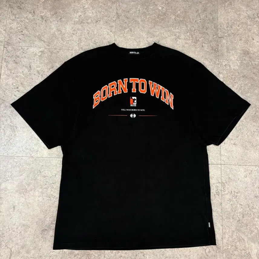 [BUNJANG] Born to Win Black Short Sleeve T-Shirt / born to win 블랙 반팔티 #csz804