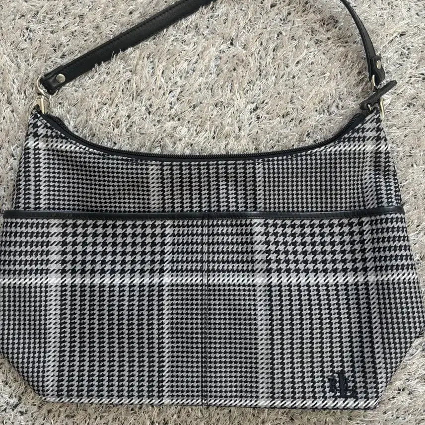 [BUNJANG] Lauren Ralph Lauren Classic Check Pattern Handbag / 일본판 로렌 랄프로렌 핸드백