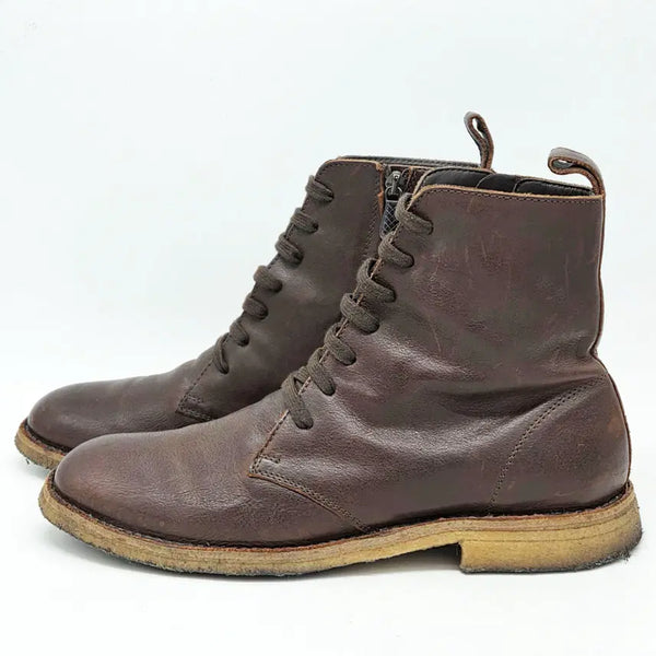 [BUNJANG] Bottega Veneta Side Zip Desert Boots Brown / 보테가베네타 사이드 zip 데저트 부츠 브라운 (41)