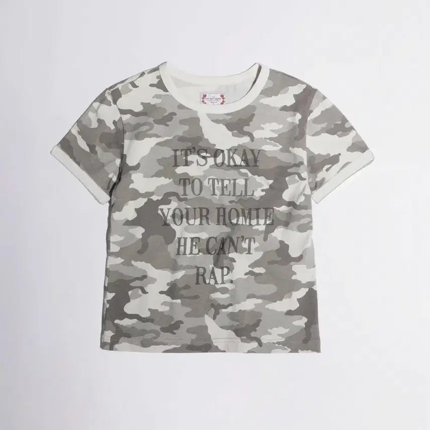 [BUNJANG] Sculptor Camo T-Shirt Ash S / 스컬프터 카모 반팔티 애쉬 s