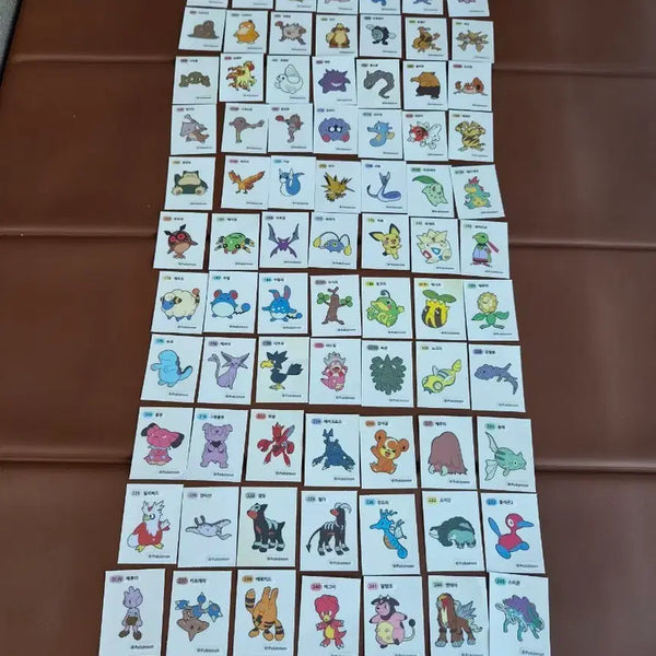 [BUNJANG] Pokemon Stickers / 포켓몬 띠부씰