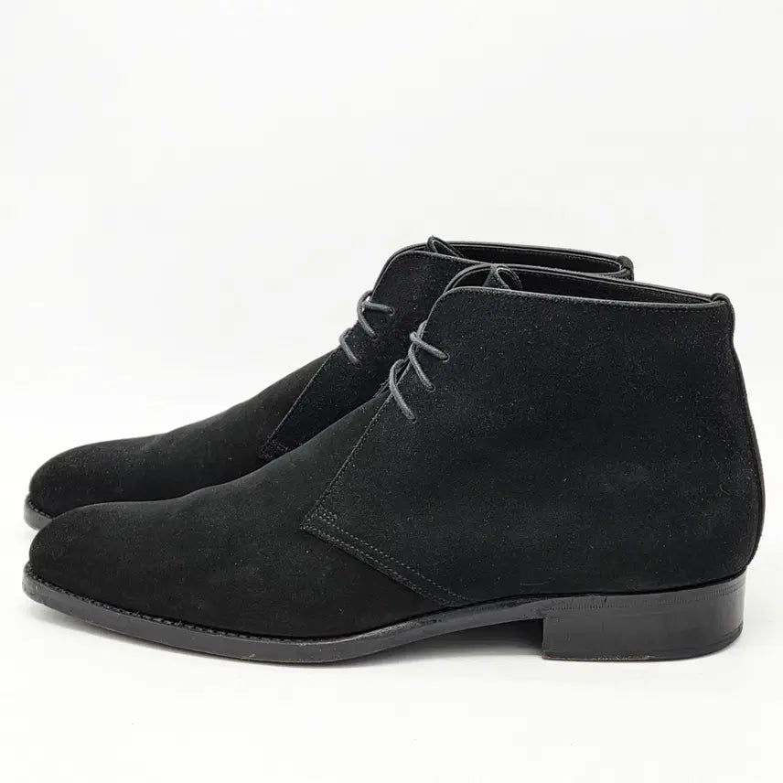 [BUNJANG] GUJI KYOTO Suede Chukka Boots Black (Size 7) / GUJI KYOTO 스웨이트 처카 부츠 블랙 (7)