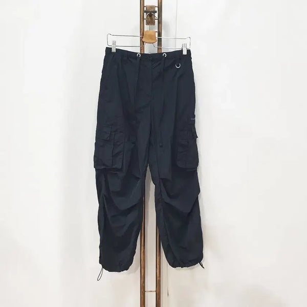 [BUNJANG] WERE ARE WEARS PARACHUTE CARGO WIDE PANTS / (JJ30789)와릿이즌 나일론 파라슈트 바스락 카고 와이드팬츠 S