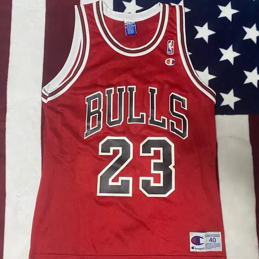 [BUNJANG] Champion NBA Chicago Bulls Michael Jordan Jersey Size 40 / 챔피온 NBA 시카고 불스 마이클 조던 져지