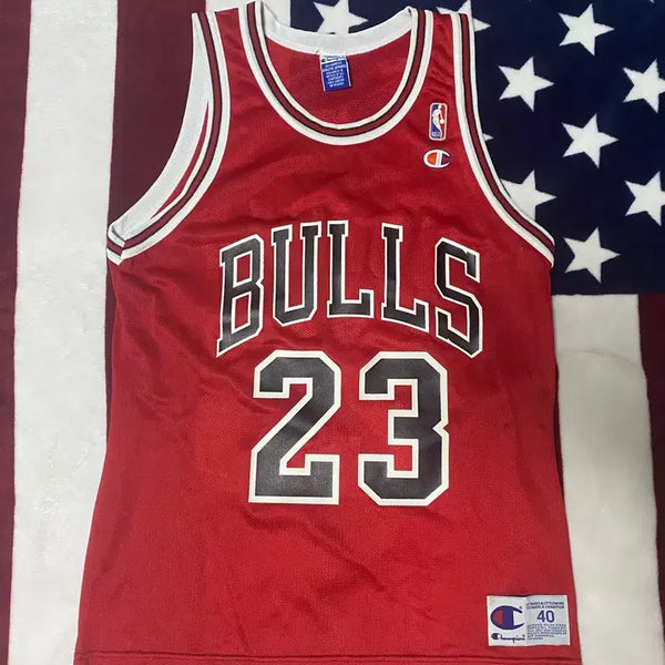 [BUNJANG] Champion NBA Chicago Bulls Michael Jordan Jersey Size 40 / 챔피온 NBA 시카고 불스 마이클 조던 져지