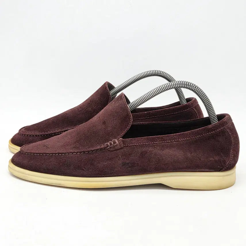 [BUNJANG] Loro Piana Summer Walk Burgundy Loafers Size 42.5 / 로로피아나 썸머 워크 버건디 (42 1/2)