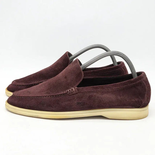 [BUNJANG] Loro Piana Summer Walk Burgundy Loafers Size 42.5 / 로로피아나 썸머 워크 버건디 (42 1/2)