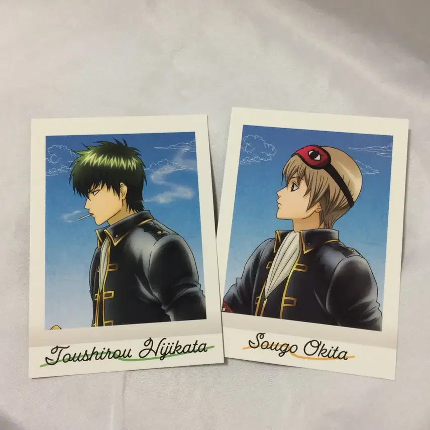 [BUNJANG] Gintama Hijikata & Okita Set Clear Cards / 일괄) 은혼 파샤코레 히지카타 소고