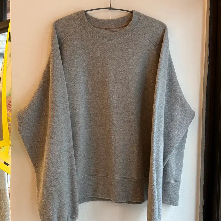 [BUNJANG] Rough Side Grey Crewneck Sweatshirt Size 2 / [2] 러프사이드 rough side 그레이 맨투맨