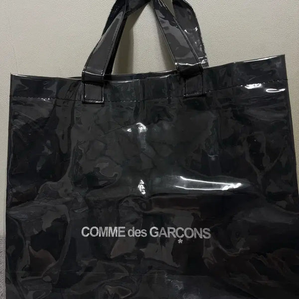 [BUNJANG] Comme des Garçons Black Market PVC Tote Bag / 꼼데가르송 PVC 토트백 블랙 급처