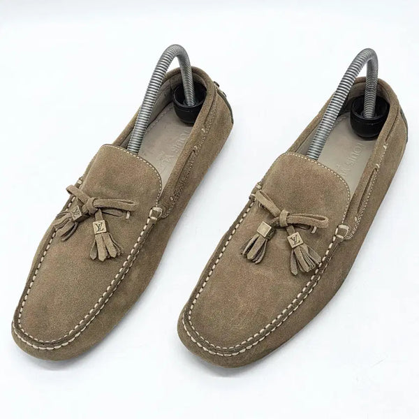 [BUNJANG] Louis Vuitton Suede Tassel Driving Shoes / 루이비통 테슬 스웨이드 드라이빙 슈즈 (6 1/2)