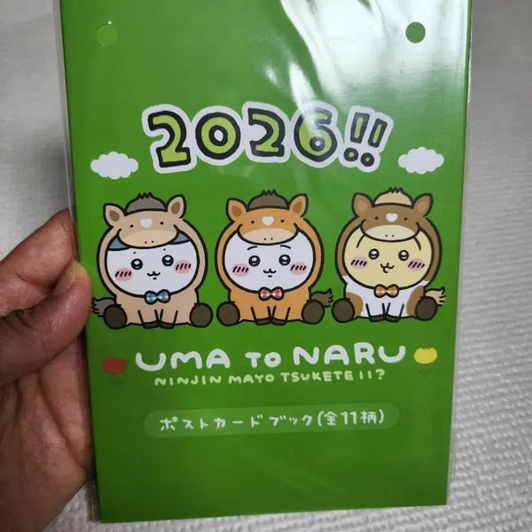 [BUNJANG] Chikawa Friends 2026 Year of the Horse Postcard Set / 먼작귀 2026 말 해피백 포스트 카드 엽서 세트