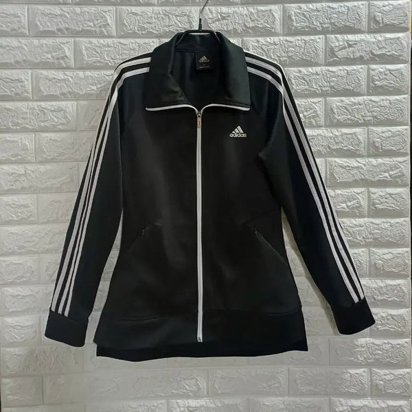 [BUNJANG] Adidas Three-Stripes Track Top Asymmetrical Hem / 95. 아디다스 삼선트랙탑(라인핏 언발기장)