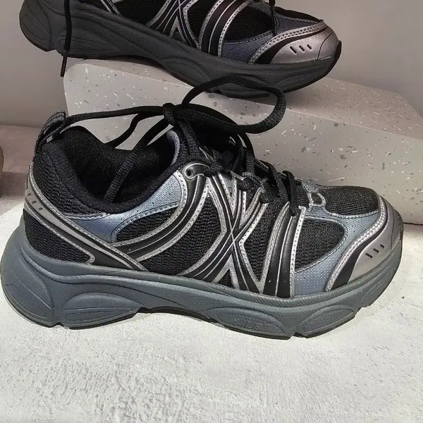 [BUNJANG] MLB Ace Runner Sneakers Black / mlb 에이스러너 운동화 완전새제품 저렴히판매해요!