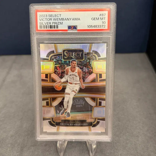 [BUNJANG] Victor Wembanyama Rookie Select Silver Prism PSA 10 Graded Card / 빅터 웸반야마 루키 셀렉트 실버 프리즘 PSA10 등급 카드