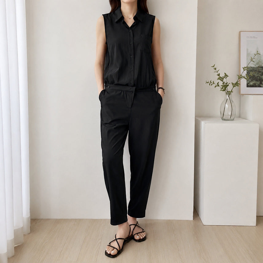 [BUNJANG] Theory Sleeveless Jumpsuit Women's Size 85 / [85]띠어리 슬리브리스 점프수트