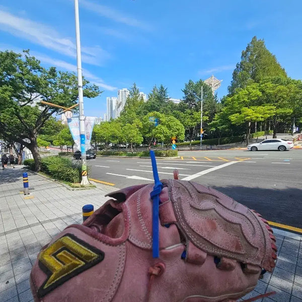 [BUNJANG] Gold Pitcher's Glove / 골드 투수글러브