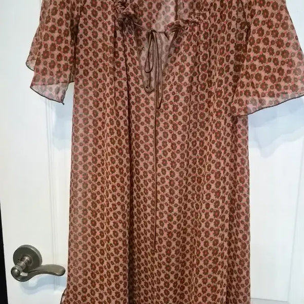 [BUNJANG] Michael Kors Silk Blouse / 마이콜코어스 실크 반가슴60 길이95