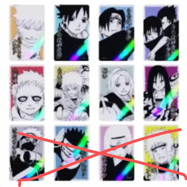 [BUNJANG] Naruto Jump Shop Hologram Card / 나루토 점프샵 홀로그램 카드