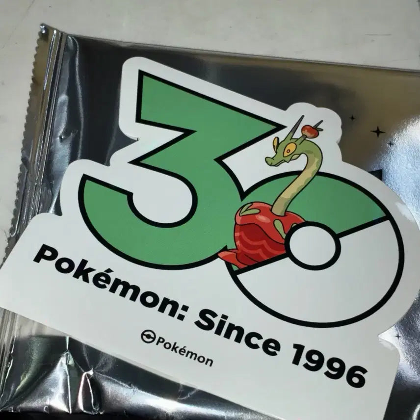 [BUNJANG] Pokemon 30th Anniversary Sticker Gwimidra / 포켓몬스터 30주년 스티커 과미드라