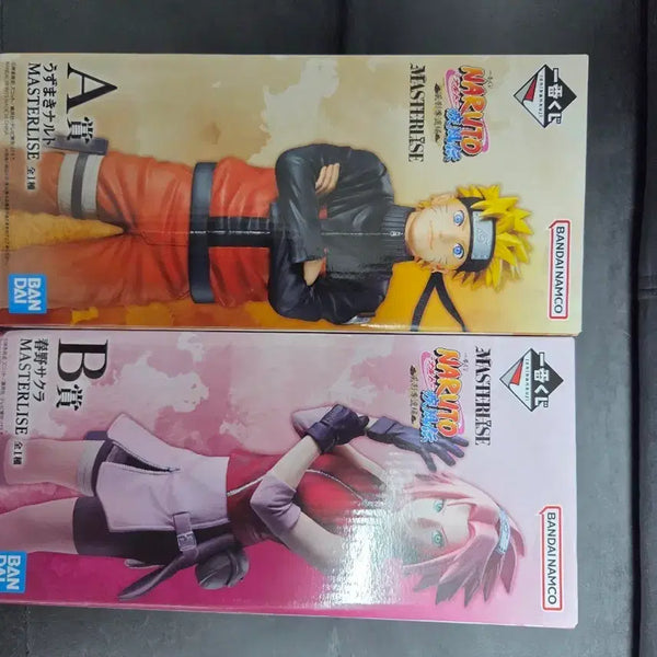 [BUNJANG] Naruto Ichiban Kuji Uzumaki Naruto A Prize & Haruno Sakura B Prize Figures (Sealed) / 나루토 제일복권 나루토 A상.사쿠라 B상 피규어 (미개봉)
