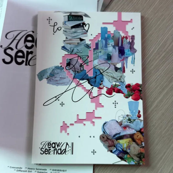 [BUNJANG] NMIXX Haewon Heavy Serenade Signed Album / 엔믹스 해원 영통팬싸 싸인앨범 양도판매 heavy serenade