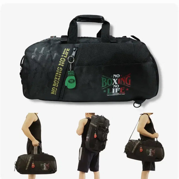 [BUNJANG] P4P Training Duffle Backpack - Black / 복싱 트레이닝 다용도 가방 P4P BAG BACKPACK 64 X 34 X 30 Black 판매합니다.
