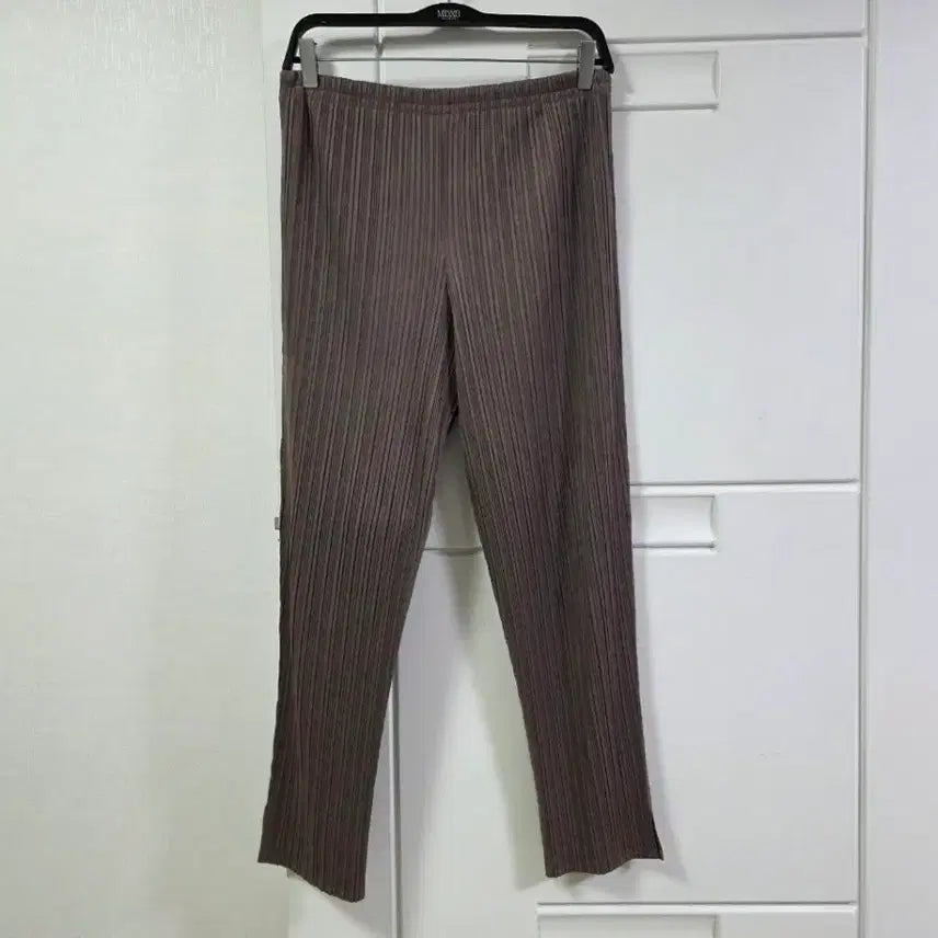 [BUNJANG] Pleatsme Comfortable Banding Pants F Brown / 플리츠미 편한 밴딩팬츠 F 브라운